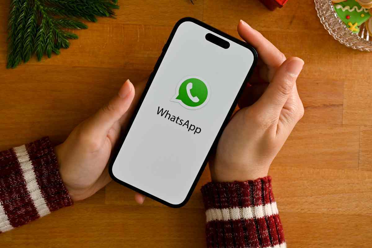 WhatsApp sul telefono 