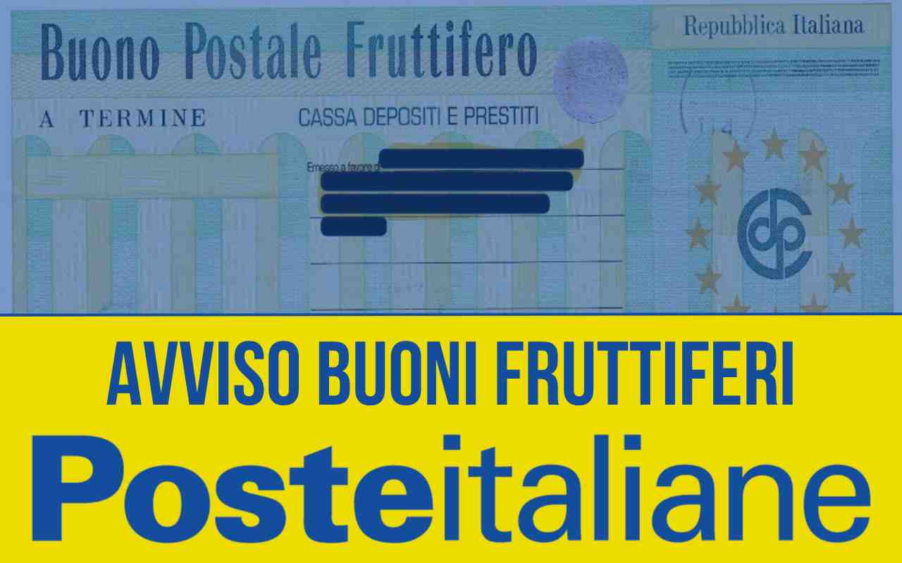 Buoni fruttiferi Poste Italiane