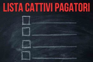 lista cattivi pagatori, controllare punteggio CRIF