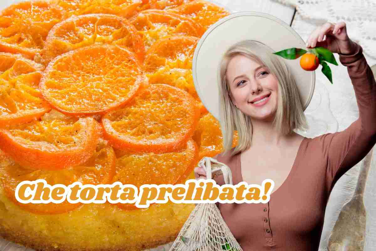 ricetta torta rovesciata ai mandarini