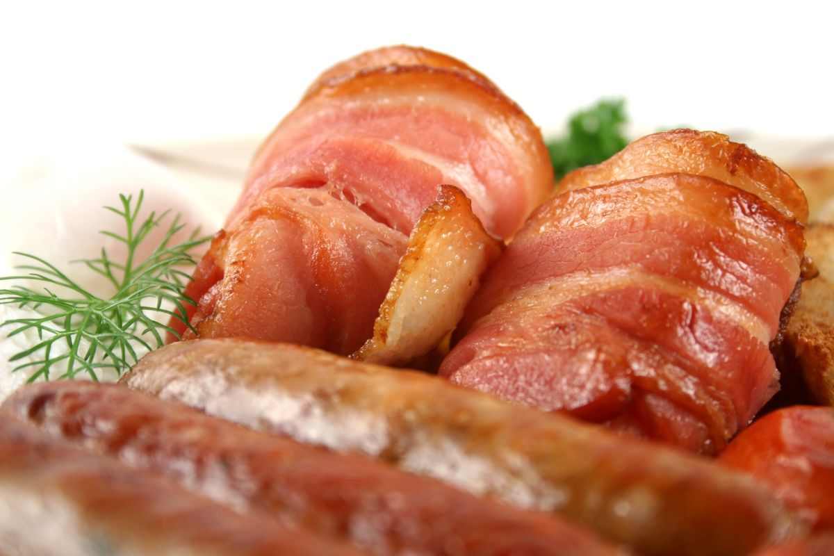 involtini di bacon