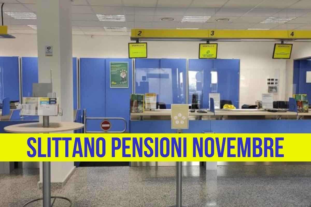 pensioni novembre l'attesa per i pensionati alle poste