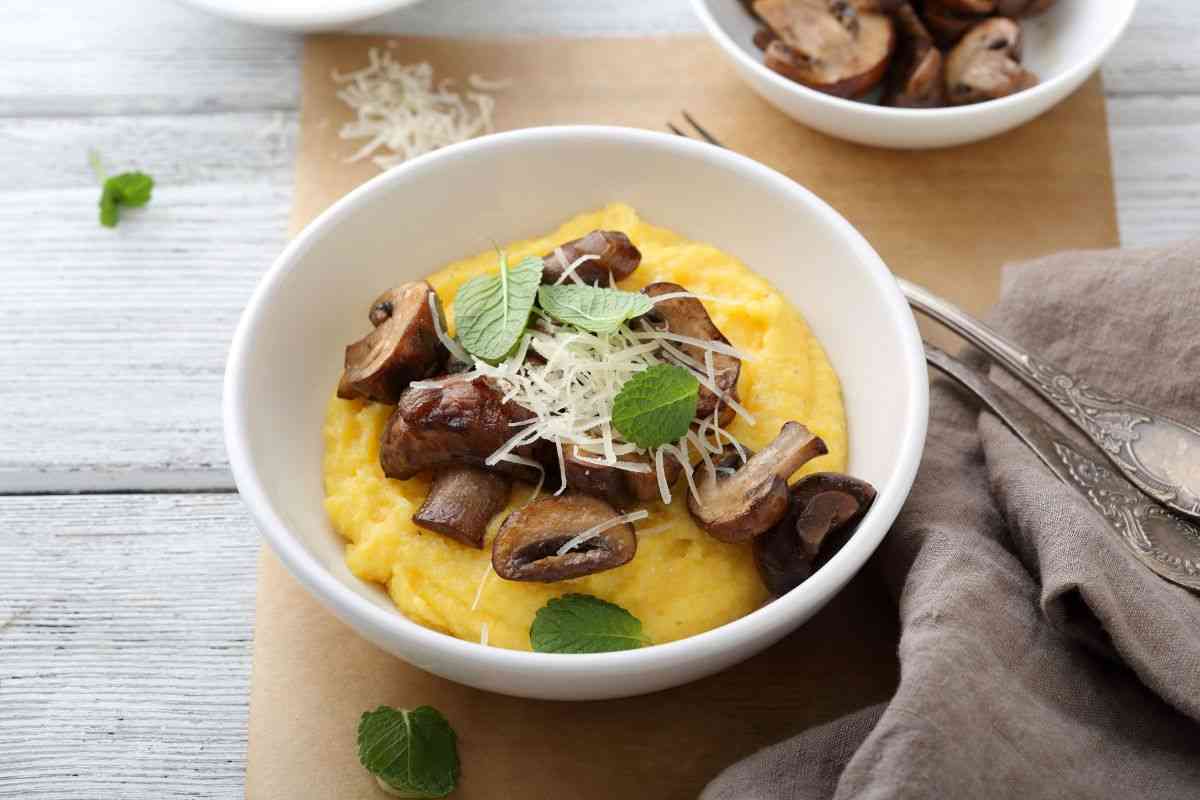 polenta e funghi