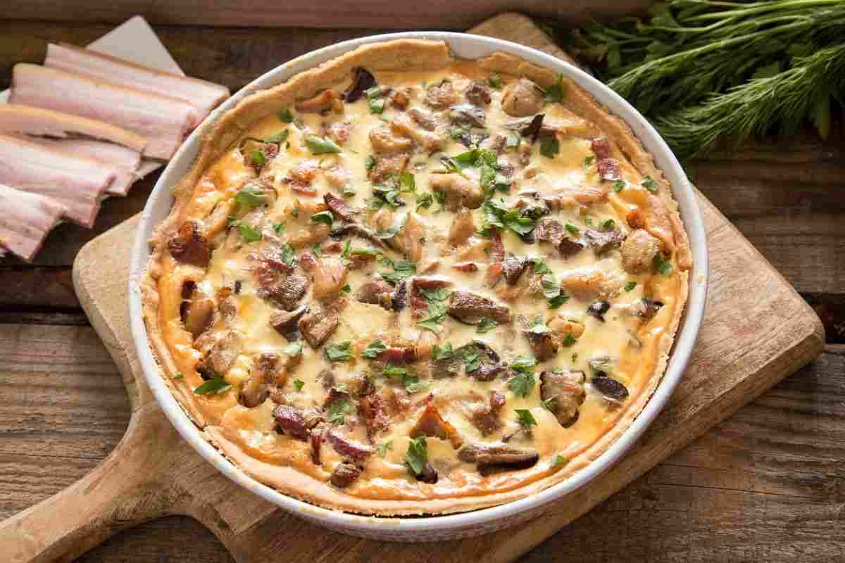 quiche al forno