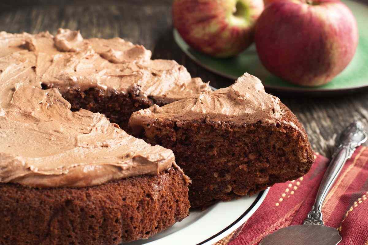 torta cioccolato e crema